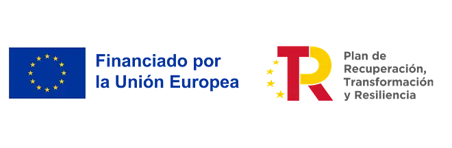 Financiado por la Unión Europea · Plan de Recuperación, Transformación y Resiliencia